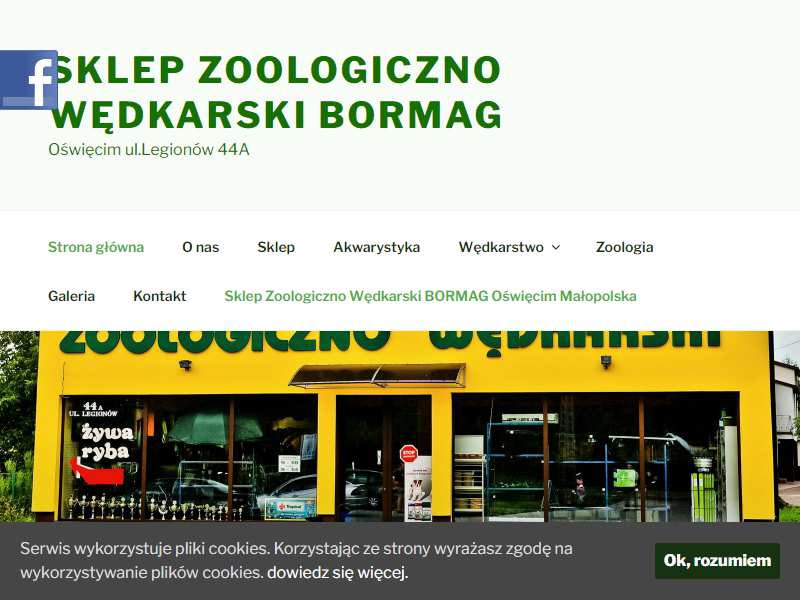 Sklep Zoologiczno - Wędkarski Oświęcim BORMAG